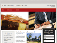 Tablet Screenshot of disabilitylawhonolulu.com